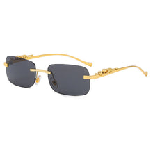 Load image into Gallery viewer, Fashion Vintage Rimless Square Sunglasses Women Men