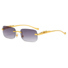 Load image into Gallery viewer, Fashion Vintage Rimless Square Sunglasses Women Men