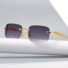 Load image into Gallery viewer, Fashion Vintage Rimless Square Sunglasses Women Men