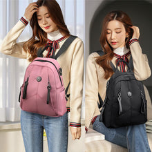 Load image into Gallery viewer, Fashion Women Backpack Lion Badge Versatile Shoulder Bag School