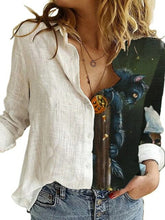 Load image into Gallery viewer, Fashion Women Button Long Sleeve
