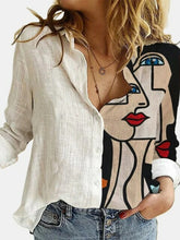 Load image into Gallery viewer, Fashion Women Button Long Sleeve