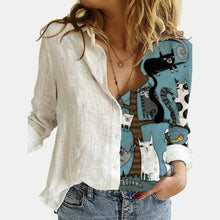 Load image into Gallery viewer, Fashion Women Button Long Sleeve
