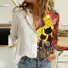Load image into Gallery viewer, Fashion Women Button Long Sleeve