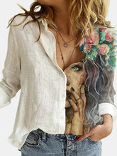 Load image into Gallery viewer, Fashion Women Button Long Sleeve