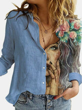 Load image into Gallery viewer, Fashion Women Button Long Sleeve