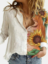 Load image into Gallery viewer, Fashion Women Button Long Sleeve