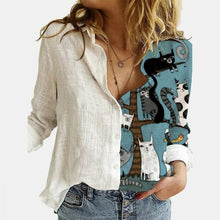 Load image into Gallery viewer, Fashion Women Button Long Sleeve