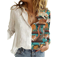 Load image into Gallery viewer, Fashion Women Button Long Sleeve