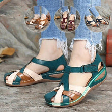 Load image into Gallery viewer, Fashion Women Sandals Waterproo Sli On Round Female  Slippers Casual - Sophornlilly