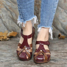Load image into Gallery viewer, Fashion Women Sandals Waterproo Sli On Round Female  Slippers Casual - Sophornlilly
