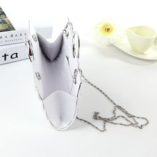Load image into Gallery viewer, Fashion Women Satin Rhinestone Evening Clutch Bag Chain Handbag