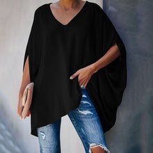 Load image into Gallery viewer, Fashion Women Summer Elegant V Neck Oversized Plus Size Top Lady