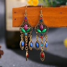 Load image into Gallery viewer, Fashion and Popular Bohemian Long Ethnic Style Earrings