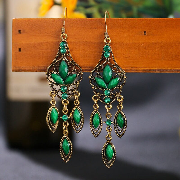 Fashion and Popular Bohemian Long Ethnic Style Earrings