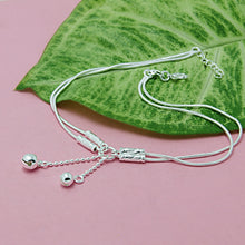 Load image into Gallery viewer, Fashion cute bell anklets solid sterling silver