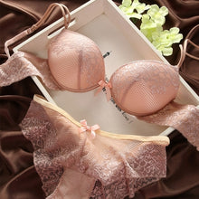 Load image into Gallery viewer, Fashion fashion lace sexy thin deep V neck push up underwear hot