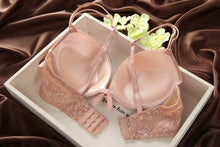 Load image into Gallery viewer, Fashion fashion lace sexy thin deep V neck push up underwear hot