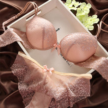 Load image into Gallery viewer, Fashion fashion lace sexy thin deep V neck push up underwear hot