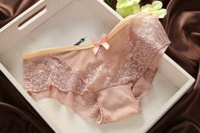 Load image into Gallery viewer, Fashion fashion lace sexy thin deep V neck push up underwear hot