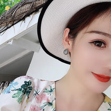 Load image into Gallery viewer, Fashion metal contracted irregular earring for women polygon stud