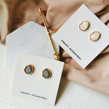 Load image into Gallery viewer, Fashion metal contracted irregular earring for women polygon stud