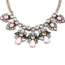 Load image into Gallery viewer, Fashion new individuality trend Colorful encrusted lady necklace Party