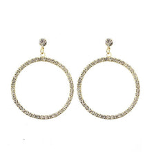 Load image into Gallery viewer, Fashion round circle clip on earrings non piercing earrings