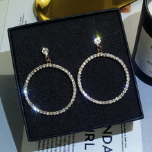 Load image into Gallery viewer, Fashion round circle clip on earrings non piercing earrings