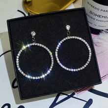 Load image into Gallery viewer, Fashion round circle clip on earrings non piercing earrings