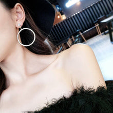 Load image into Gallery viewer, Fashion round circle clip on earrings non piercing earrings
