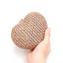 Load image into Gallery viewer, Fashion women evening party handbag diamonds elegant purses luxury
