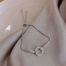 Load image into Gallery viewer, Fashionable Simple AAA Cubic Zirconia Pendant Bracelet for Woman Round