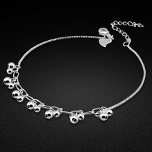Load image into Gallery viewer, Fashionable authentic sterling silver anklet summer