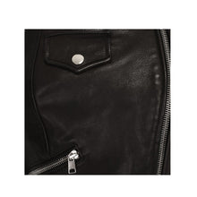 Load image into Gallery viewer, Faux leather coats Women Winter Autumn Vogue Motorcycle Jacket Black