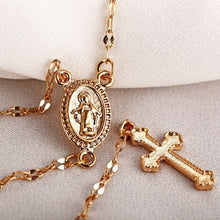 Load image into Gallery viewer, Female Necklaces For Women Women's Golden Cross Necklace Ordinary