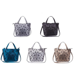 Female Top-handle Bag Hologram Frosted Matte Crossbody Bag