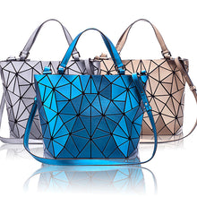 Load image into Gallery viewer, Female Top-handle Bag Hologram Frosted Matte Crossbody Bag