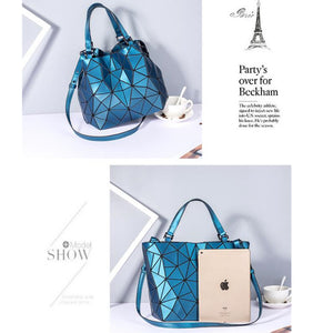 Female Top-handle Bag Hologram Frosted Matte Crossbody Bag