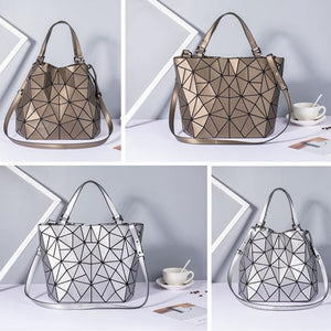 Female Top-handle Bag Hologram Frosted Matte Crossbody Bag