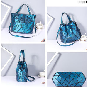 Female Top-handle Bag Hologram Frosted Matte Crossbody Bag