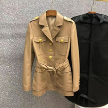 Load image into Gallery viewer, New Fashion Genuine Leather Jacket