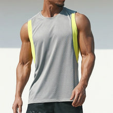 Load image into Gallery viewer, Fitness Gym Bodybuild Tank Top Man Quick Dry