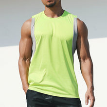 Load image into Gallery viewer, Fitness Gym Bodybuild Tank Top Man Quick Dry
