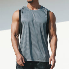 Load image into Gallery viewer, Fitness Gym Bodybuild Tank Top Man Quick Dry