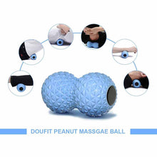 Load image into Gallery viewer, Fitness Peanut Massage Ball Roller Double Lacrosse Ball Deep Tissue - Sophornlilly
