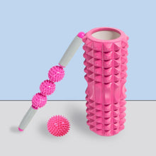 Load image into Gallery viewer, Fitness Pilates Foam Roller Blocks Suit Yoga Column Massage Relax Ball - Sophornlilly