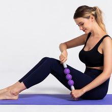 Load image into Gallery viewer, Fitness Pilates Foam Roller Blocks Suit Yoga Column Massage Relax Ball - Sophornlilly