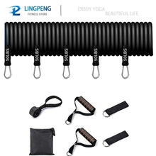 Load image into Gallery viewer, Fitness Resistance Rubber Band Yoga Elastic Band Upgrade Training Bar - Sophornlilly