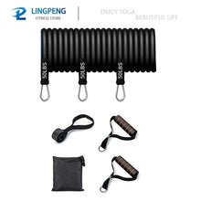 Load image into Gallery viewer, Fitness Resistance Rubber Band Yoga Elastic Band Upgrade Training Bar - Sophornlilly